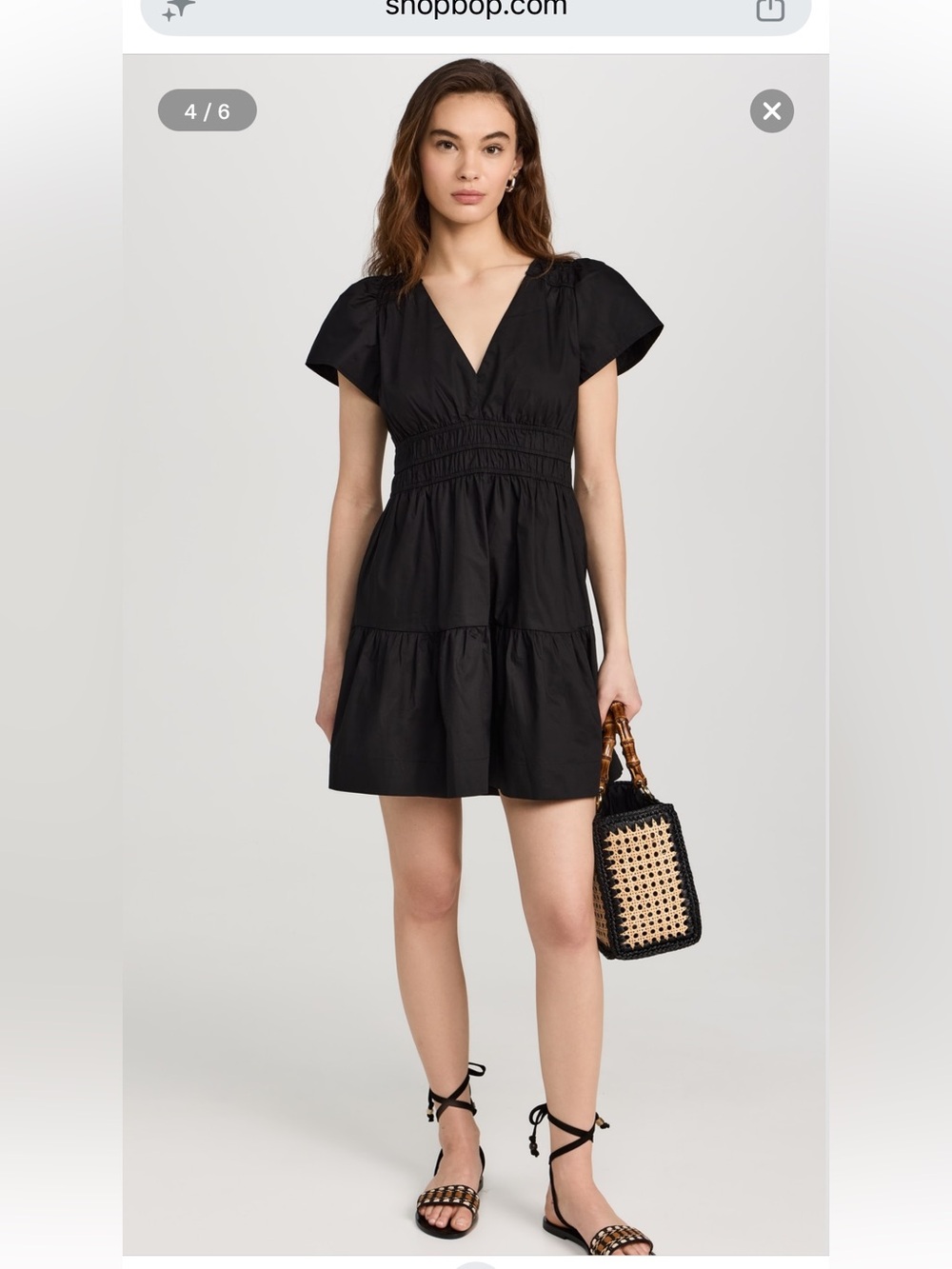 Marea By Liz Joy Anna Dress - Bonita Black